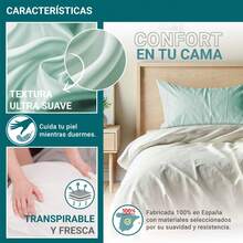 Ecommerc3 Pillowcase Pack Of 2, Cotton, 45x100 Cm, Flap Closure, Wide Variety Of Colors - 綠色 - 查看 5