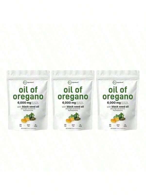 Oregano Oil With Black Seed Oil
