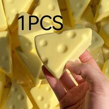 奶酪造型PU泡沫慢回弹柔软湿玩具，减压挤压面包玩具 - 彩色 - 查看 6