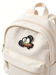 1pc Funny Gym Weightlifting Enamel Brooch, Creative Weightlifting Accident Metal Lapel Pin Badge, Gift For Friends - Multicolor - View 2