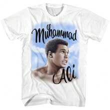 MUHAMMAD ALIAAAAA Airbrush White Adult T-Shirt - trắng - Xem 1