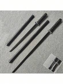 1pc 2026 New Arrival Wooden Martial Arts Sword, Suitable For Parties, Birthdays, Easter, Graduation, Gifts - Multicolor - View 7