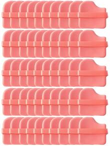 5/10/20/50个装 粉扑 面部柔软化妆海绵 散粉 丝绒粉底液 干湿两用化妆海绵工具 - 西瓜粉 - 查看 12