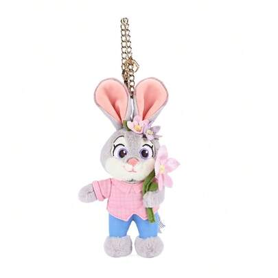 Disney 迪士尼疯狂动物城朱迪吊坠，创意装饰吊坠包挂件，可用作节日礼物