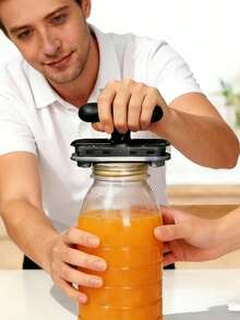 Adjustable Multi-Function Bottle And Jar Opener - Easy-Grip Manual Kitchen Tool, ABS Material, No Power Required, Suitable For Parties And Daily Use, Kitchen Bottle And Jar Opener - Multicolor - View 3