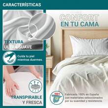 Ecommerc3 Pillowcase Pack Of 2, Cotton, 45x100 Cm, Flap Closure, Wide Variety Of Colors - 白色 - 查看 5