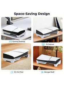 Slim/ Pro Game Console Desktop Horizontal Stand, Stable Non-Slip Expansion Bracket - View 8