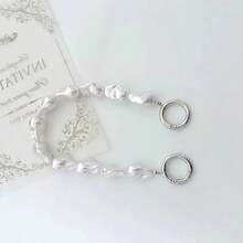 Niche Creative Baroque Pearl Universal Handbag Strap, Lanyard, Phone Keychain - Multicolor - View 4