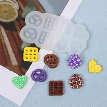 Silicone Mold For DIY Bread, Cookies, Clay, Resin Crafts - White - View 5