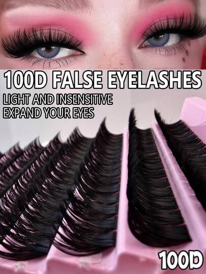 10 khay, mỗi khay 160 bó, mi giả làm từ chất liệu tổng hợp 100D, dài 8-16mm. Mi dày, cong vút, gợn sóng nhẹ, bền lâu và dễ sử dụng. Thích hợp cho sử dụng hàng ngày và chụp ảnh. Phù hợp cho cả chuyên gia trang điểm và người mới bắt đầu, mi dày, thoải mái khi đeo, lý tưởng cho người mới học trang điểm.