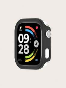 1pc Women/Men Plain PC Hollowed-Out Watch Protective Case Compatible With Watch 6 Scartch Proof / Quick Release Smartwatch Accessories - Watch 6 - View 5