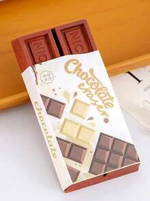 1pc Super Mini Realistic Chocolate Shaped Eraser, Unique Cleaning Tool, Student Stationery Gift - A - View 10