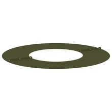 BXUXOHS Pot de jardin adapté anneau arbre plat olive Ø30 / 60 cm acier - A - Voir 5