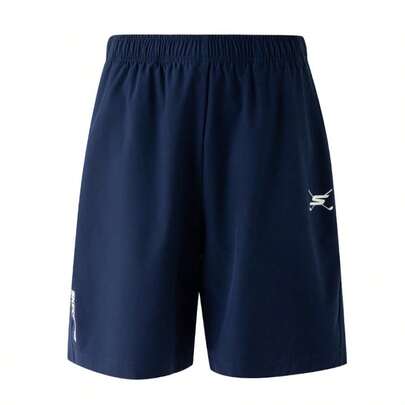 Skechers Quần short nam dệt kim, quần short thoải mái, tối giản, thích hợp mặc hàng ngày, ngoài trời và thể thao P226M208-0515