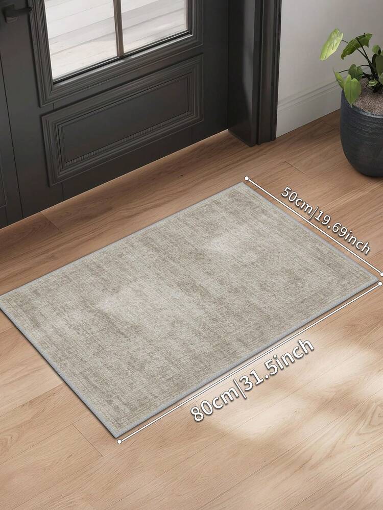 1 件波西米亚风格棕色地毯，可水洗防滑仿羊毛材质，1160 克/平方米，适用于客厅、卧室、厨房、办公室、玄关。 - 棕色 - 查看 16