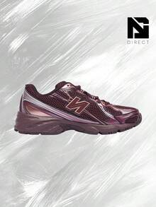 New Balance 740v2(Women's)– Women's Lifestyle Sneakers – Shoes For Woman -Vintage -Spring & Summer-Inspired Running Shoes, Shock-Absorbing Comfort, Gym To Streetwear Casual Wear-Easter Gift–U740HL2 - Classic Crimson/Deep Plum - 查看 2