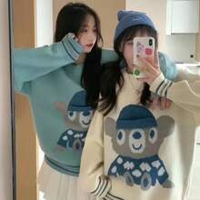 Women Coats - Blue - View 4