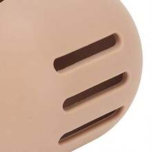 Estuche Ventilado para Soporte de Esponja de Maquillaje Lindas Esponjas de Belleza de Silicona Licuadora Cosmética Contenedor de Transporte Caja de Almacenamiento de Huevos de Caqui - Caqui - Ver 7