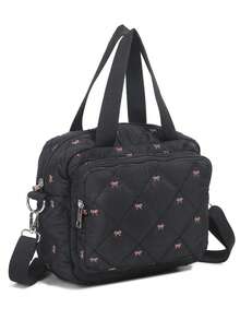 1pc INS Style Embroidered Mommy Bag, Small Handheld & Shoulder Strap Maternity Bag - Multicolor - View 15