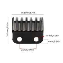 Kemei KM-2296 电动理发器原装替换刀片理发器刀头配件理发器刀头 1 套 - 黑色 - 查看 6