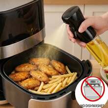 1 Bình xịt dầu chính xác có vạch chia độ, bình xịt dầu PP dùng cho nồi chiên không dầu, nướng và trộn salad, bình xịt phun sương siêu mịn, dụng cụ nhà bếp chống vỡ và chống rò rỉ. - bình xịt nhiên liệu - Xem 3