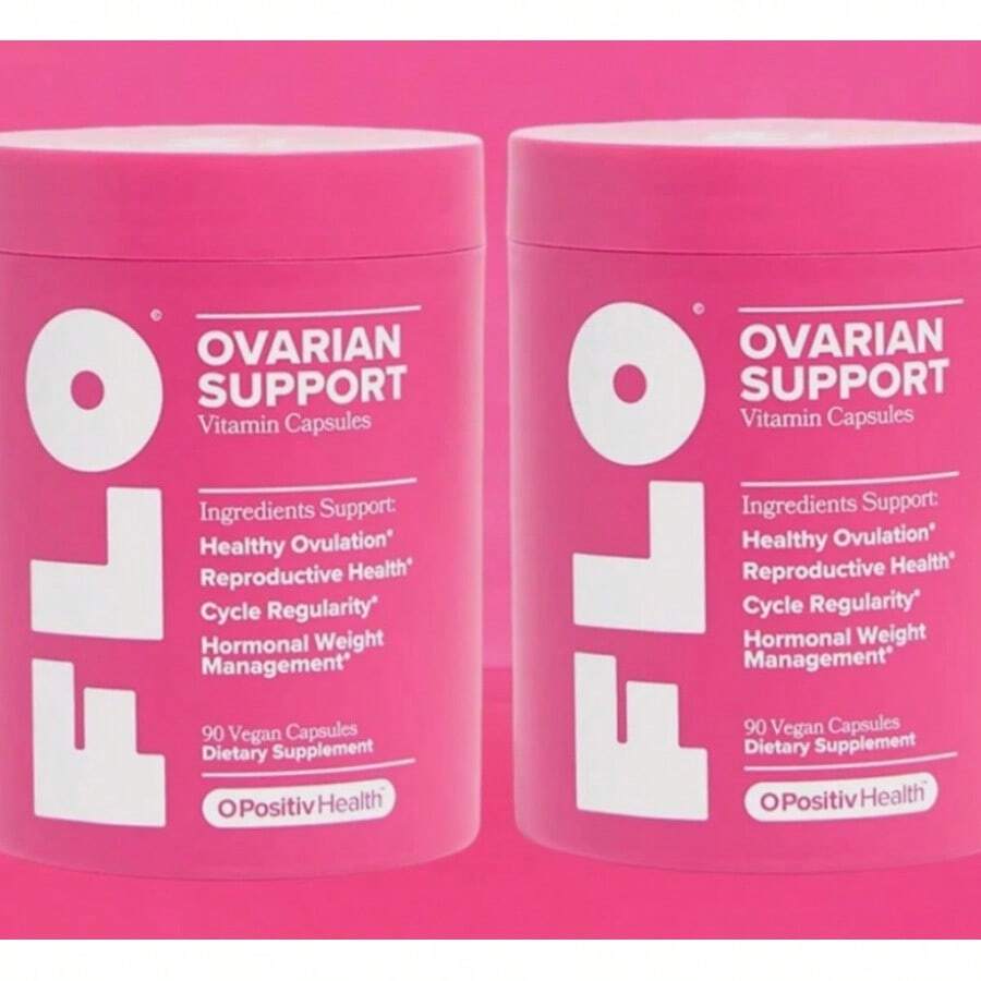 For Women's Hormone Balance - 90 Vegan Capsules FLO Ovarian Support Vitamin - 2個 - 查看 1