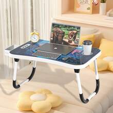 Mesa plegable, mesa plegable de estudio, mesa plegable de oficina, mesa plegable de cama, mesa plegable multifuncional, mesa plegable para exteriores - Mesa plegable - 144 Jungle - Ver 1