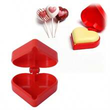 1/2 piezas Molde para cake pops con forma redonda y de corazón, cortador y expulsor manual de cake pops redondos - Herramientas y accesorios de horneado para hornear en casa, fiestas de cumpleaños y postres de boda - Ver 8