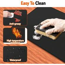 Heat Resistant Countertop, 24x16 Inch Fireproof Grill Blackstone Tabletop,, Gas Grills, Oil-Proof Protector Outdoor Table, Kitchen Island - 60*40 inch - Xem 9