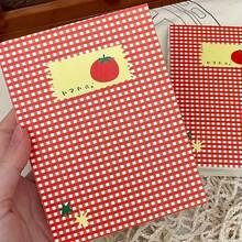 Bộ 78 cuốn sổ tay họa tiết kẻ caro cà chua, phong cách tối giản , giấy dày, trang trắng, thích hợp cho học sinh và nữ sinh. - Nhiều màu - Xem 4