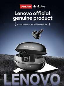 Lenovo 联想LK6蓝牙耳机，耳挂式，蓝牙5.4，环绕立体声，深沉低音，低延迟，游戏和音乐两用，ENC主动降噪，超长续航，智能触控，兼容苹果、安卓智能手机、电脑、平板电脑 - 查看 5