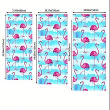 1pc Fashion Cherry Pattern Beach Towel, Great Gift For Family And Friends, Made Of Super Soft Microfiber, Durable Quick-Dry Sunscreen Towel, Essential For Beach, Camping, Swimming Pool, Travel In Summer - A - View 2