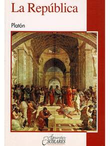 La República  - Autor: Platón. - Editorial: Época. - Colección: Apuntes Escolares - Páginas: 92  - Medidas: 20.5 cm x 13.5 cm. -  Nació en Atenas en el año 428 a. de C. Platón fue autor de la primera utopía política de la historia de la cultura, la cual se encuentra en su obra más conocida: La República, en ella nos plantea su teoría de que la sociedad no será perfecta hasta que los filósofos se hagan reyes o los reyes se conviertan en fil - Libro único - Ver 3