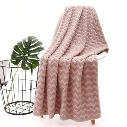 纯棉浴巾，大号吸水浴室毛巾，家用酒店适用