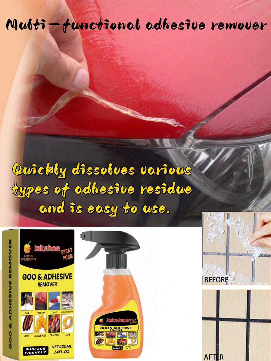 多用途胶水去除剂，可干净无痕地去除胶水、贴纸、双面胶带 - 液體 - 查看 1