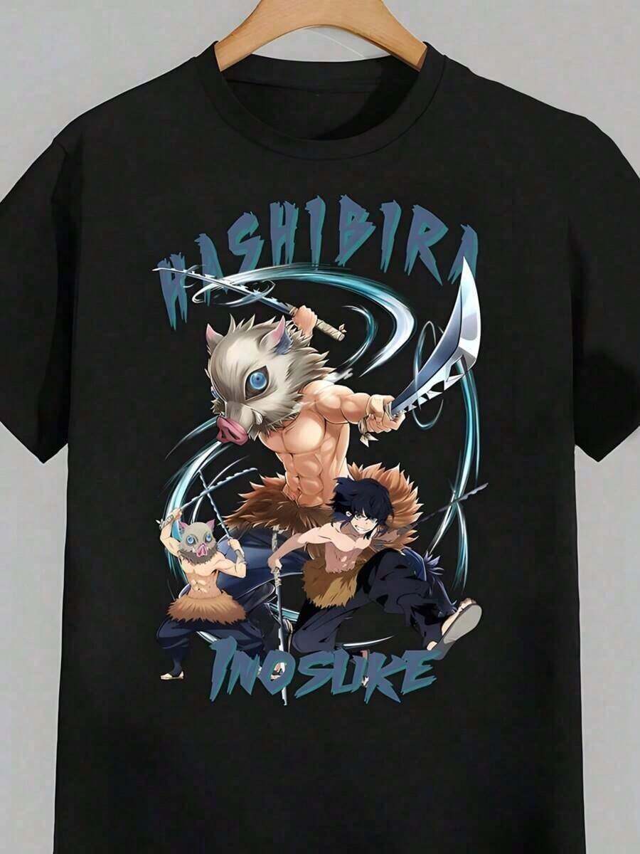 Nobara Anime Shirt             Kaisen Anime Shirt JJK Manga Shirt Anime Graphic Sweatshirt Anime Gifts Dojo Anime Shirt JJK Nobara Hoodie Shirt - 黑色 - 查看 1