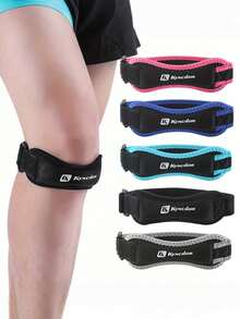 Adjustable Knee Brace - Stabilizes The Knee, Ensuring Comfort For Both Sports And Daily Activities - Breathable Material, Washable - Available In Various Colors, Sports Knee Support | Adjustable Support Strap | Breathable Material - View 3