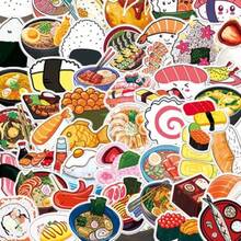 Assorted Stickers - Japanese Food (50 Pieces) - View 2