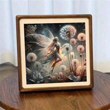 1pc DIY Dandelion Angel 5D Diamond Painting Kit, [30*30cm/11.8*11.8in] [40*40cm/15.7*15.7in], Suitable For Adult Beginners DIY Mosaic Diamond Art, Full Drill Handmade Hobby, Wall Decor For Living Room, Bedroom, Office, Surprise Gift For Family And Friends, Frameless - No Frame - View 10