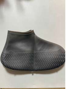 1双橡胶防水加厚防滑鞋套，便携式防水鞋套，鞋子保护套，雨鞋套，可重复使用的橡胶乳胶防护套，男女通用，户外雨雪泥泞靴套，全天候防滑装备，园艺鞋套，医院探视必备品 - 彩色 - 查看 23