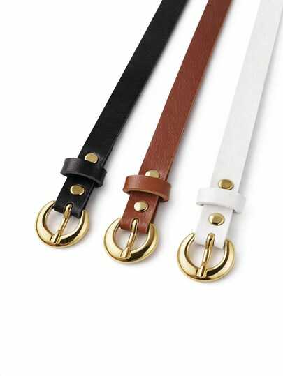 Kit com 3 cintos