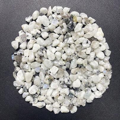 100克黑白月光碎石，适用于花盆、花瓶填充物、水族箱装饰