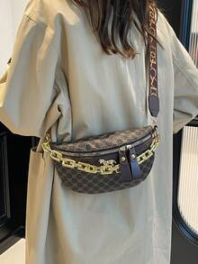 Bolso de pecho, bolso de cintura, bolso cruzado con correa de hombro única y de alta calidad, moda 2026 para mujeres - Multicolor - Ver 5