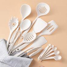 18pcs Silicone Kitchen Utensil Set, Including Cookware, Silicone Kitchenware, Non-Stick Cooking Tools, Spatulas, Whisk, Spatula With Storage Box - Multicolor - View 9