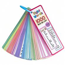 41pcs Teenage English Learning 1000 High Frequency Sight Words Flashcards, Double-Sided Memory Learning Cards - Multicolor - View 2