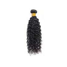 Natural Black Wet Wavy Hair Bun, Unprocessed Remy Human Hair Braided Hair Bun - Natural & Black - View 22