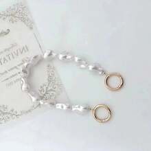 Niche Creative Baroque Pearl Universal Handbag Strap, Lanyard, Phone Keychain - Multicolor - View 10