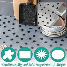 Bộ 4/6/8 tấm lót tủ lạnh đa năng chống bụi, chống ẩm, chống thấm nước, chống trượt, chống dầu mỡ, tấm bảo vệ dày dặn đa năng, tấm lót chống ẩm cho tủ lạnh | Chống bụi, chống thấm nước và chống trượt, vật dụng thiết yếu cho ngôi nhà gọn gàng - Các chấm màu sắc, chấm đen và các mảng màu. - Xem 5