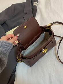 2026 New Style Fashion-Intimate Retro Style Multi-Purpose Elegant Ladies' Daily Commuting Crossbody Bag - Coffee - View 12