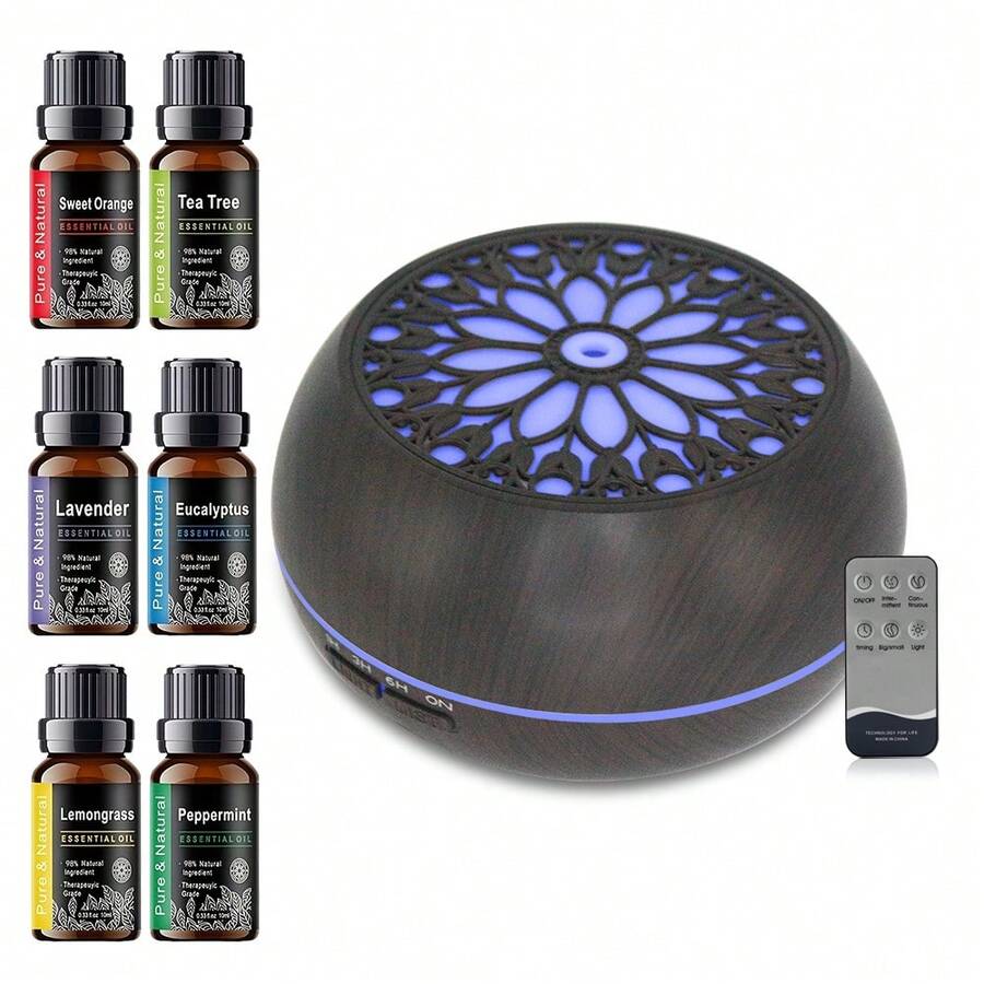 Difusor de aroma - Negro - Ver 1